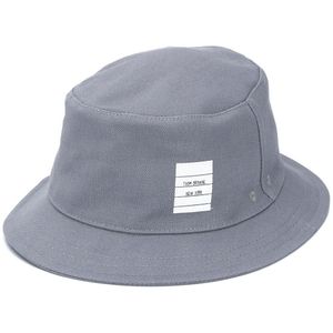 メンズ Thom Browne Medium Grey Heavy Cotton Canvas Bucket Hat グレー