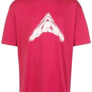 Palace T-Shirt mit Logo-Print in Rot für Herren