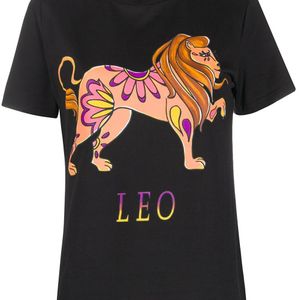 T-shirt Leo di Alberta Ferretti in Nero