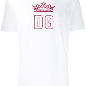 メンズ Dolce & Gabbana Dgパッチ Tシャツ ホワイト
