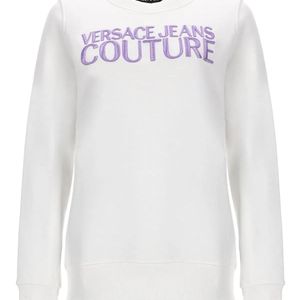 Versace Jeans Couture White Felpa