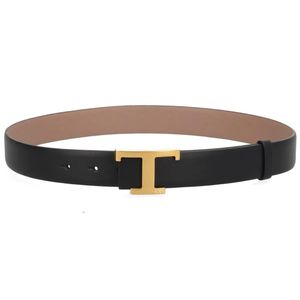 Tod's Black Cintura "T Timeless" Reversibile