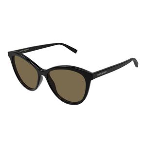 Saint Laurent Black Acetate Sunglasses