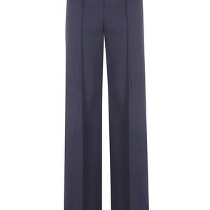 D.exterior Blue M-Cady Straight Trousers