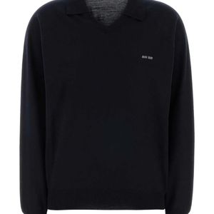 Miu Miu Black Maglieria