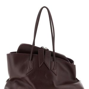The Attico Brown 'La Passeggiata Medium' Shoulder Bag