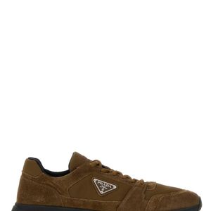 Prada Brown Prax Sneaker for men