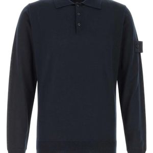 Stone Island Blue Ls Polo for men