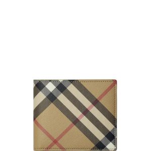 Burberry Natural Check Bifold Wallet for men