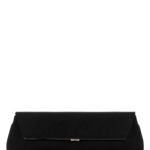 AMINA MUADDI Black Ami Clutch
