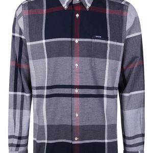 Barbour Blue "Dunoon Taillored" Shirt for men