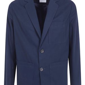 PT01 Blue Single Breasted Jacket