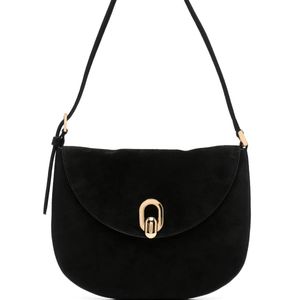 SAVETTE Black Small Tondo Hobo