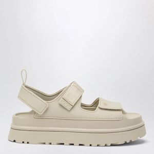 Ugg White Goldenglow Platform Eva Sandals