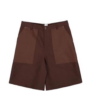 Casablanca Brown Monogram Cargo Shorts for men