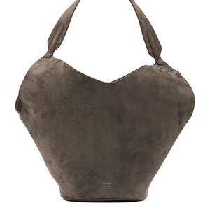 Khaite Brown Medium "Lotus" Shoulder Bag