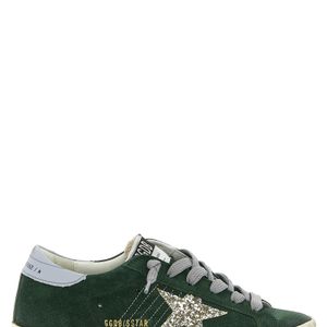 Golden Goose Deluxe Brand Green Vintage 'Super-Star' Sneakers