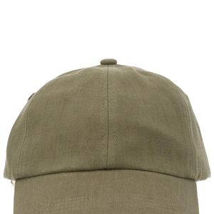 Paul Smith Green Linen Hat for men