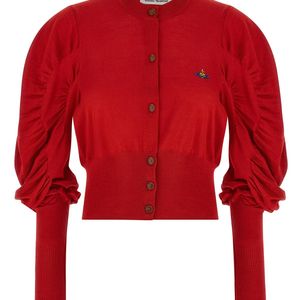 Vivienne Westwood Red 'Eli' Cardigan