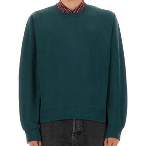 Saint Laurent Green Cassandre Sweatshirt for men