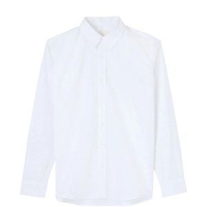 Asics x A.P.C. White Cotton Lino Shirt for men