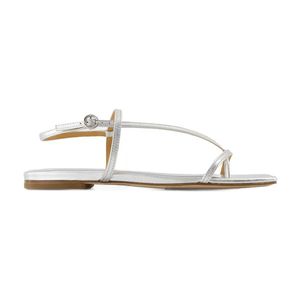 Aeyde Metallic Ella Sandals