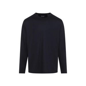Sease Blue Midnight Wool L/S T-Shirt for men