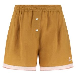 Marni Yellow Linen Shorts