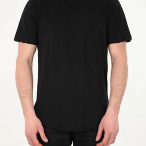 James Perse Black Cotton T-Shirt for men