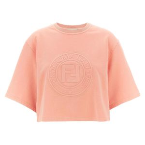 Fendi Pink 3D Roma' Sweatshirt