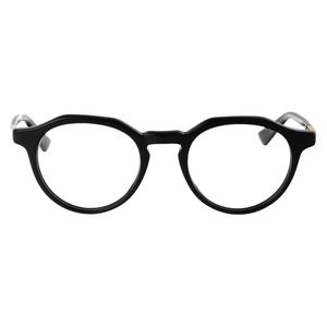 Bottega Veneta Black Transparent Acetate Glasses for men
