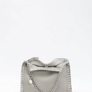 Stella McCartney White Mini Falabella Tote Bag