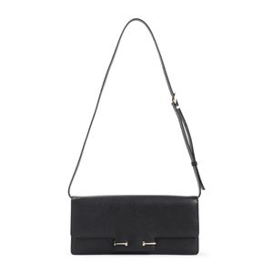 Tom Ford Black Double T Shoulder Bag
