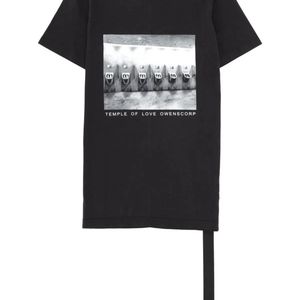 Rick Owens Black Tshirt Level T for men