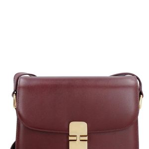 A.P.C. Purple Grace Small Hobo Bag