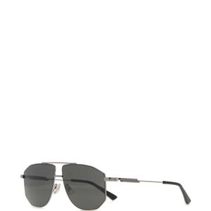 Bottega Veneta Grey Charcoal Metal Sunglasses