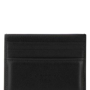 Givenchy Black Padded 2X3Cc Card Holder for men