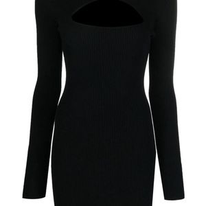 DSquared² Black Viscose Dress