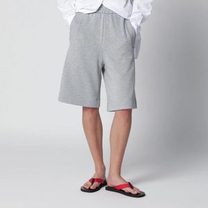 Dries Van Noten Grey Cotton Shorts
