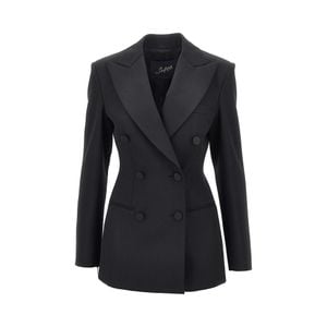 Seafarer Black Vanity Double-Breasted Jacket