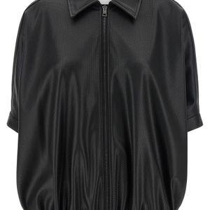 Nude Black Openwork Jacket