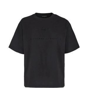 Giuseppe Zanotti Black Giuseppe Zanoti Lr-67 Logo-Detail T-Shirt for men