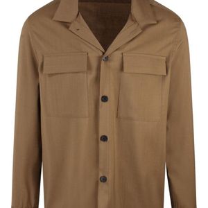 Low Brand Brown Camicia for men