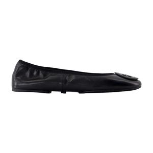 Tory Burch Black Reva Travel Ballet