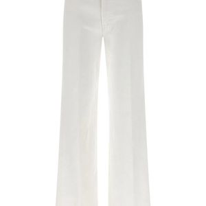 Mother White 'The Kick It' Jeans