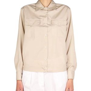 Aspesi White Poplin Shirt