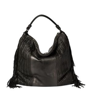 Giancarlo Nevola Black Leather Shoulder Bag
