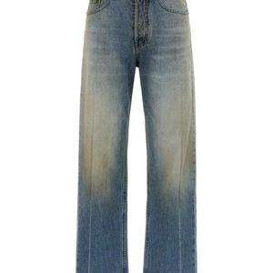 MM6 by Maison Margiela Blue Pants 5 Pockets