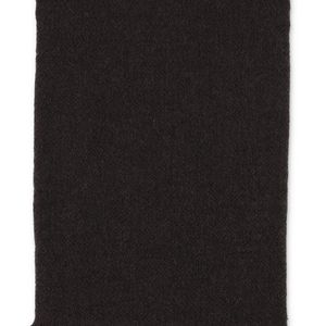 Frankie Shop Black Solnak Lightweight Wool Scarf