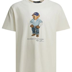 Polo Ralph Lauren White "Polo Bear" Crewneck T-Shirt for men